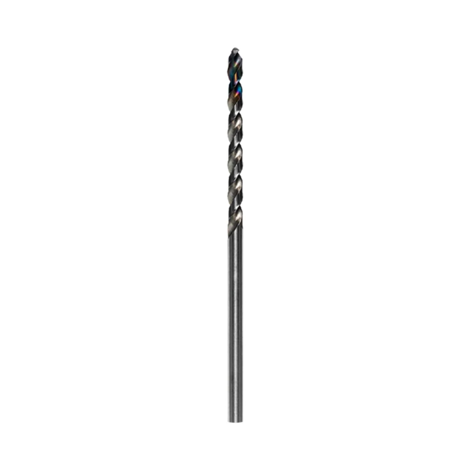 Diablo Metal Demon Drill Bit with Thermal Shield Protective Coating for Mild, Hardened and Stainless Steel - 2.2" Length, 3/32" Dia., CYL Shank - DMD332JB