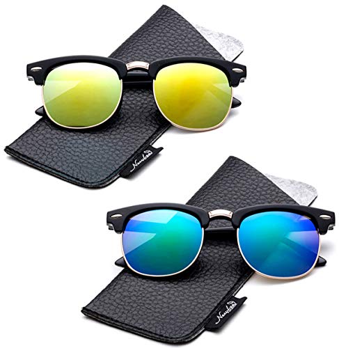 Kids Polarized Sunglasses Retro Horn Rimmed Sunglasses Girls Boys (2-12 Years)2
