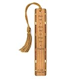 F. Scott Fitzgerald Quote Show Me a Hero and I'll Write You a Tradgedy Engraved Wooden Bookmark - Made in USA