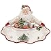 Spode Christmas Tree Santa Dish, Gold