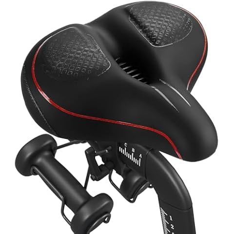 TONBUX Comfort Oversized Bicycle Seat for All Cover