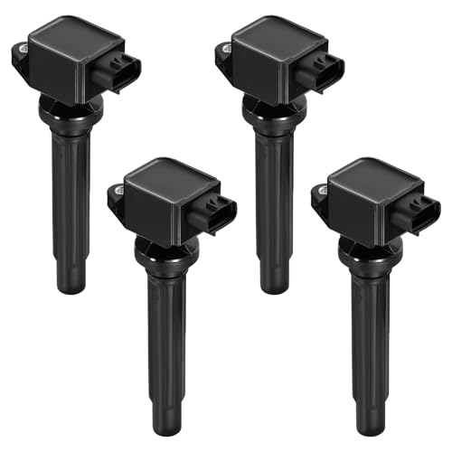 Image of 4-Pack UF562 Ignition Coils Compatible with Suzuki SX4 SX 4 SX-4 Hatchback Sedan 2007 2008 2009 2.0L L4, Compatible with Suzuki Grand Vitara 2006-2008 2.7L V6 - Replaces 5C1785 3340065J00