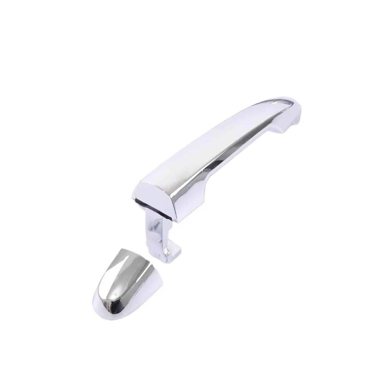 NingRuiBhd Car Sliding Outer Door Handle for Kia for Carens 2007-2012 Chrome Outside Exterior Door Handle(Rear Left)