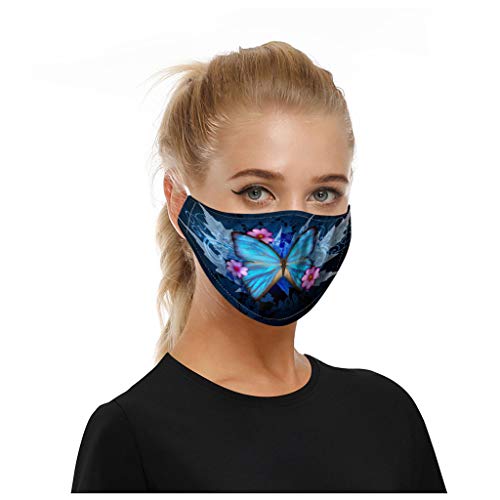 Preisvergleich Produktbild Feytuo Staubschutzmaske Wiederverwendbare Staubmaske waschbarer Schutz Maske Feinstaubwiederverwendbare Mundschutz-Maske für Fahrrad-Motorrad-Fahrrad-Maske