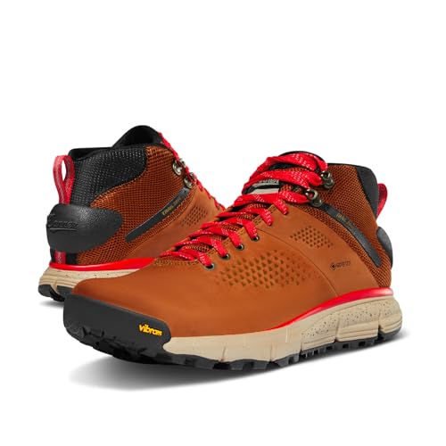 Danner, Men's, 4' Trail 2650 Mid GTX, Brown/Red, 11.5, Wide