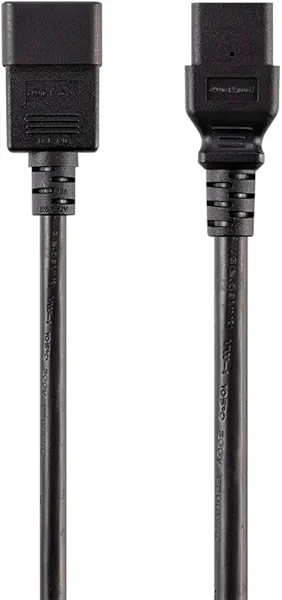 Monoprice USB Type-A to USB Type-A Female 2.0 Extension Cable - Gold Plated Connectors, 3-Pack, 28/24AWG, 1.5 Feet, Black