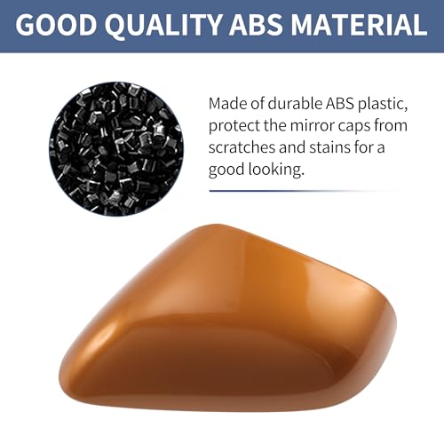 Cache-rétroviseur en ABS orange résistant pour Honda HRV 2015-2021 - 5