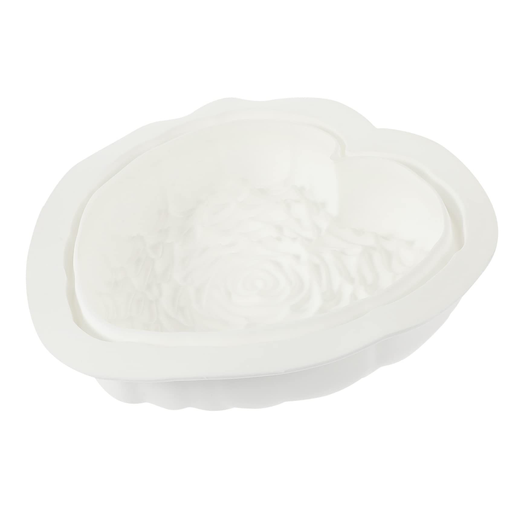 Ciieeo 4 Pièces Moule à gâteau coeur moule gateau coeur patisserie accessoire moule à glaçons plaque tournante cœur coeur moules silicone moules en silicone pour la cuisson Gel de silice