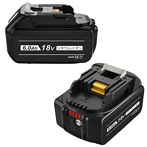 Amazon.co.jp: Boetpcr 互換 マキタ 18v バッテリー BL1860B 二個