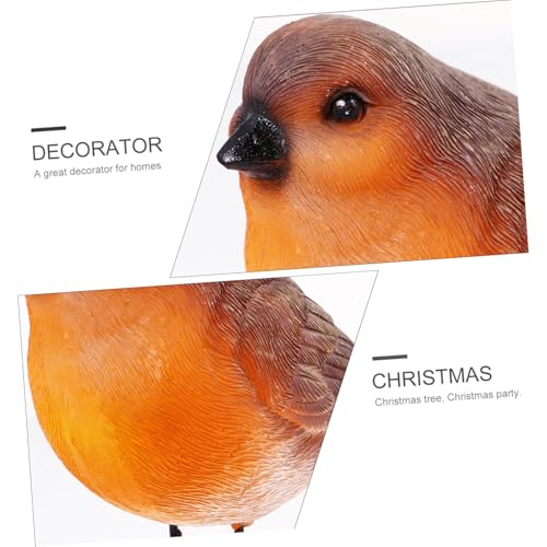 Modèle oiseau simulé en résine de qualité supérieure pour intérieur