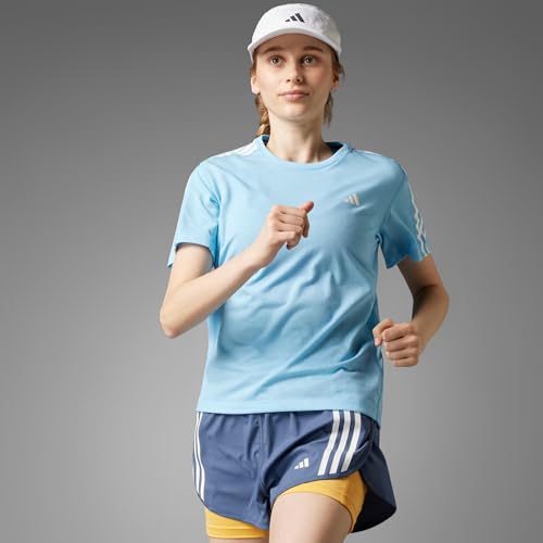 adidas Own The Run E 3S T-Shirt Homme Léger Contre la Chaleur