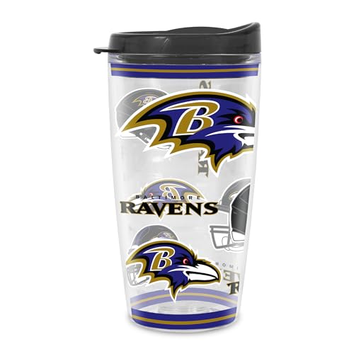 Image of Rico Industries NFL Football Double Wall Mayhem 16oz Tritan Tumbler W Lid