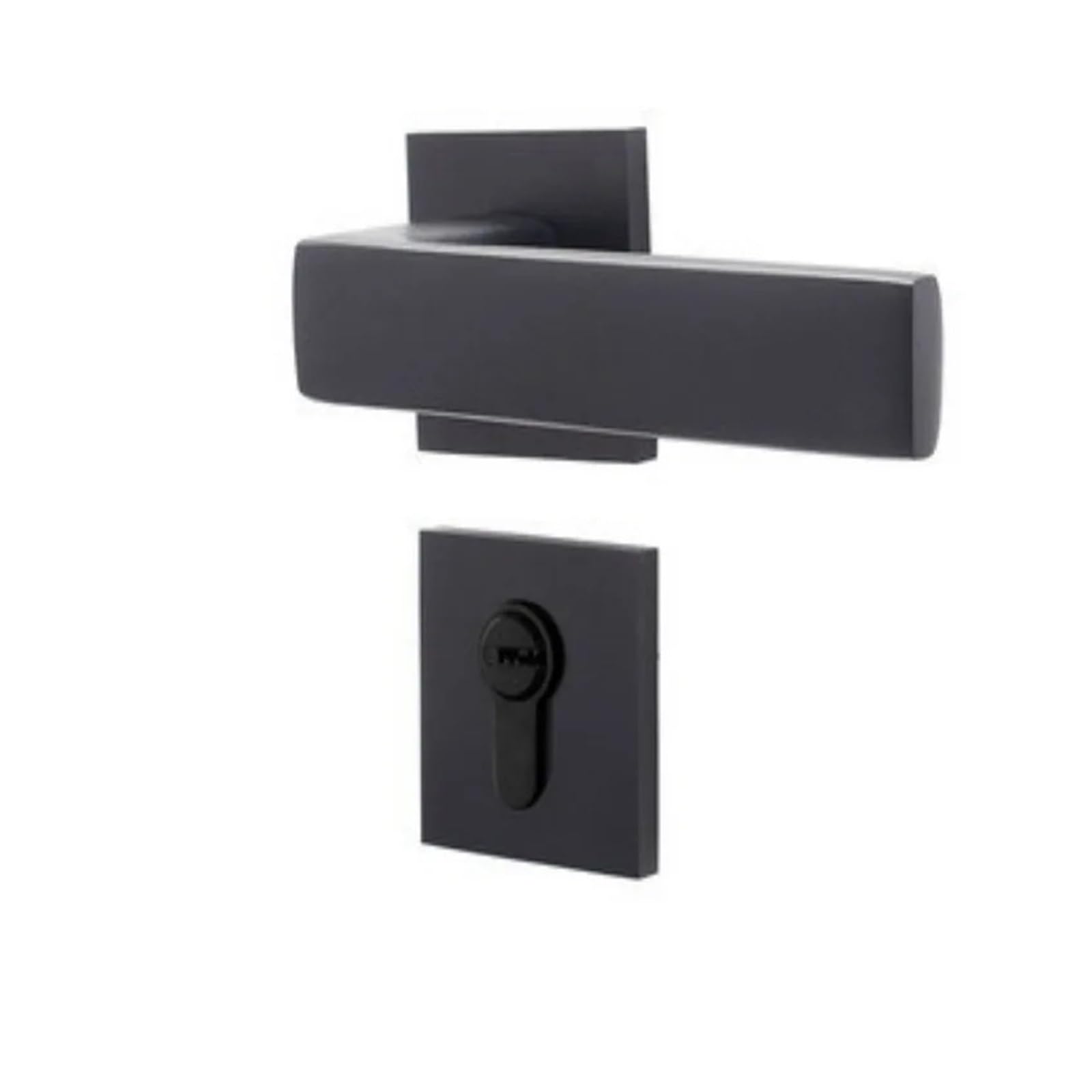 Serrure de porte chambre silencieuse contre les bruits de claquement