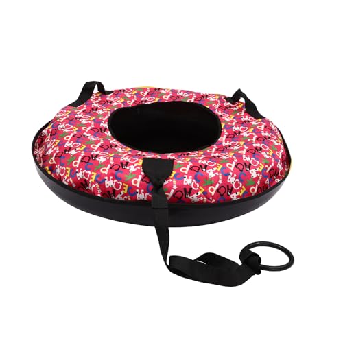 Snow Tube Heavy Duty Inflatable Sledding Tube High Speed Snow Tube Sled Towable Sledding Tube Oxford Cloth Snow Tube for Adults & Kids