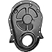 1966-1990 Big Block Fits Chevy 396-402-427-454 Timing Chain Cover, Black