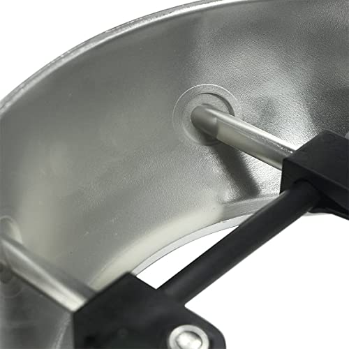 Motorrad Holographic Rückspiegel Windschutzscheibe Hinten Montiert Motorrad Spiegel Universal Verchromt 180 ° Ultra Weitwinkel Rückspiegel