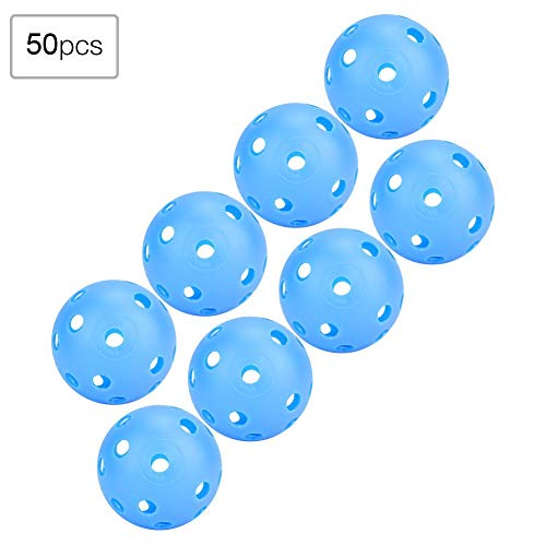 Bola de golfe, 50 pcs Bolas de Prática de Golfe de Fluxo de Ar Oco de Cor Sólida, Boas Característic