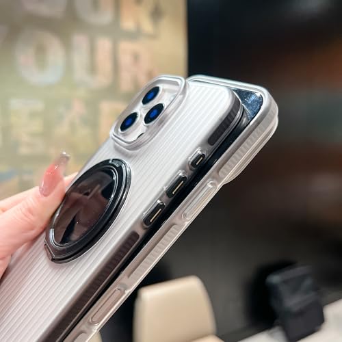 Coque magnétique iPhone 15 Pro Max avec support rotatif 360° antichoc - 3
