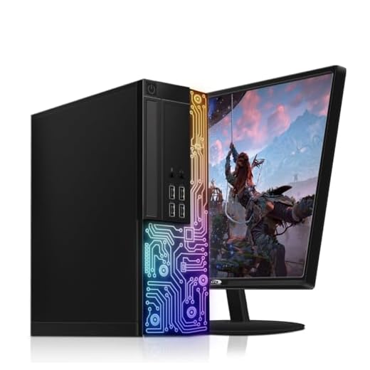 DELL PC Gamer Complet，Ordinateur Gaming,Quad Core I5 jusqu'à 3.6GHz, GeForce GT 1030 2Go GDDR5, RAM 16Go, SSD 512Go, WiFi 600 M, Bluetooth 5.0, Nouveau 22" 1080 FHD LED, W10P64 (Reconditionné)