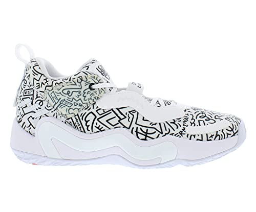 Adidas D.O.N. Issue 3 Gca Unisex Shoes Size 12, Color: White/Black-White