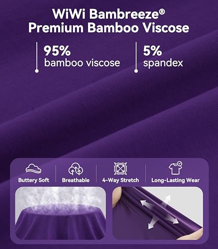 Image of WiWi Viscose from Bamboo Pajamas Set for Women Super Soft Short Sleeve Cooling Summer Plus Size Pjs Sets Sleepwear S-4X