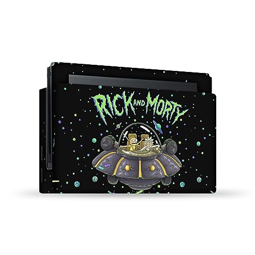 Rick and Morty autocollant Switch pour personnaliser vos sessions de jeu dans le salon