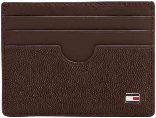 Tommy Hilfiger TH FLAG CC HOLDER Erkek Cüzdan, Kahverengi, Tek Beden - Görsel 1