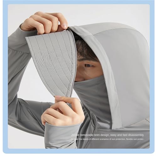 Ropa de protección solar para mujer en tejido de seda de hielo transpirable 6