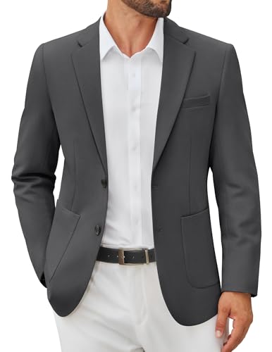 COOFANDY Men's Casual Blazer Jacket Two Button...