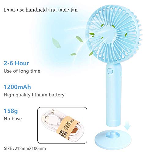 最安値 Junnom 携帯扇風機 手持ち扇風機 Usb扇風機 卓上扇風機 3段階風量 底座の取り外し可 家庭 キャンプ オフイス の価格比較