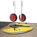 Zxpjkyu Premium Boat Launching Wheels for Watercraft, Right Angle