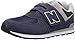 New Balance 574v2 Core Velcro, Zapatillas Unisex Niños, Azul Navy Grey GV, 21 EU