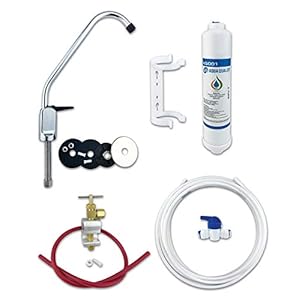 Under sink Drinking Water Tap Filter Kit System Including Tap and Accessories
