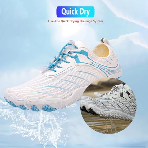 Image of Hike Barefoot Shoes Women Men Pro Water Footwear Wide Toe Box Non-Slip Unisex Athletic Outdoor Running Shoes