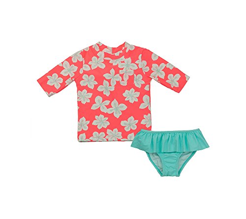 Carter's Baby Girls' 2-Piece Hibiscus Rashguard Set 24 Months