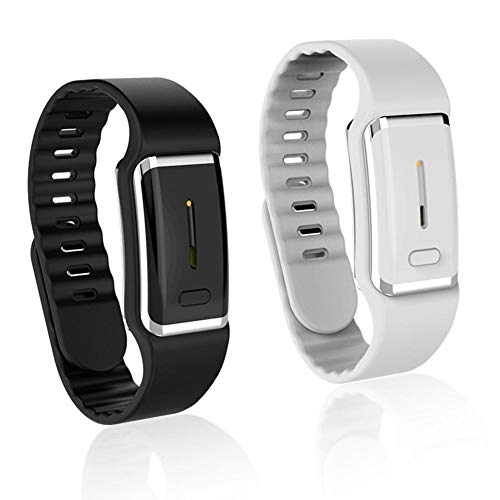 Baiwka Pulseras Repelentes De Mosquitos Protección Larga contra Las Bandas Repelentes De Mosquitos por Ultrasonidos Banda De Pulsera Repelente De Mosquitos Electrónica Reutilizable con Cable USB