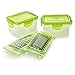 Produktbild Genius Nicer Dicer Smart Zubehör | 6 Teile | Zubehör-Set | Reiben | Aufbewahrungsbehälter | NEU