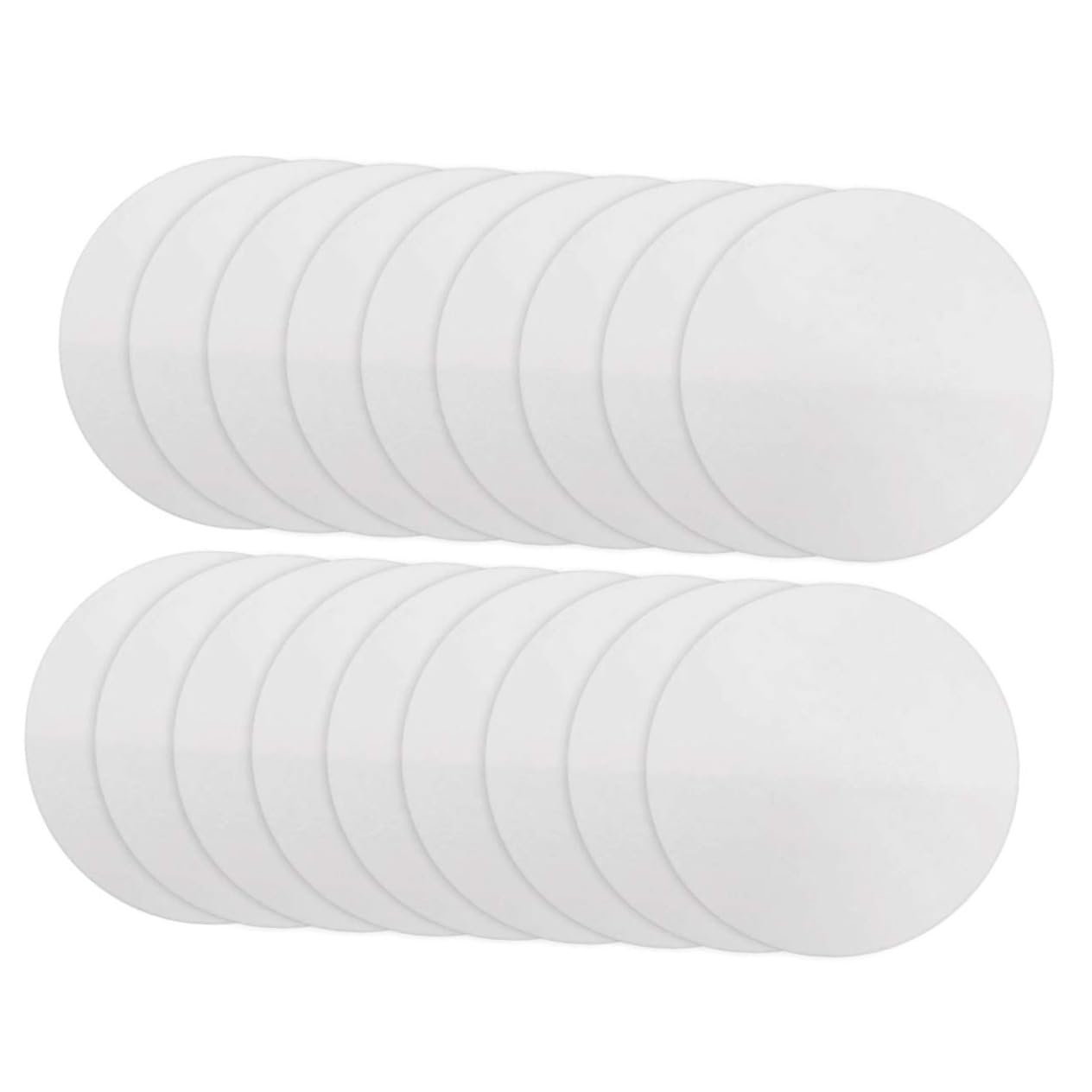 OSOLADY 2sets 90mm Filter Discs Filter Paper Oil Test Paper Sheets for Cultivation 100sheets*2