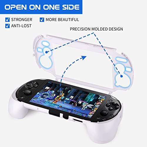 L2 R2 Trigger Hand Grip Shell Controller Protective Case For Sony Playstation Ps Vita 1000 White By Color Tree #TOP4