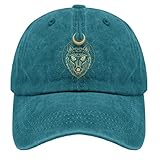 El cierre de hebilla deslizante de metal en la parte posterior permite que se ajuste delicadamente y elegantemente. Esta es una gorra de béisbol para todos.