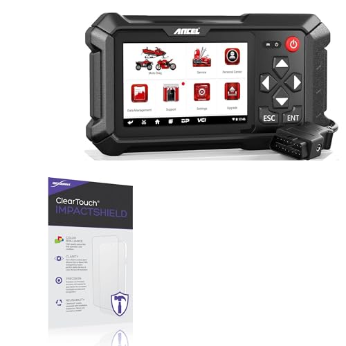 BoxWave Screen Protector Compatible with Ancel MT500 (5 in) - ClearTouch ImpactShield (2-Pack), Impenetrable Screen Protector Flexible Film