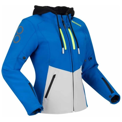 Bering Rotor 44 bleu blouson moto résistant intempéries