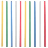 DIYEAH Clear Plastic Binding Bars 12.2 Inch Slide Clip Bars for A4 File Binders Office School Document Organizers 50 Pieces