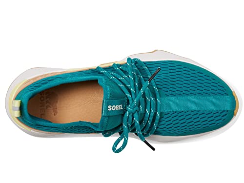 Image of Sorel Women's Kinetic Impact II Lace Sneaker, Sea Salt /Bleached Ceramic, 8 Regular