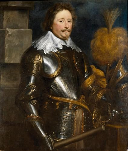 Imagen lienzo de Van Dyck con acabado artístico de alta fidelidad 60x90cm