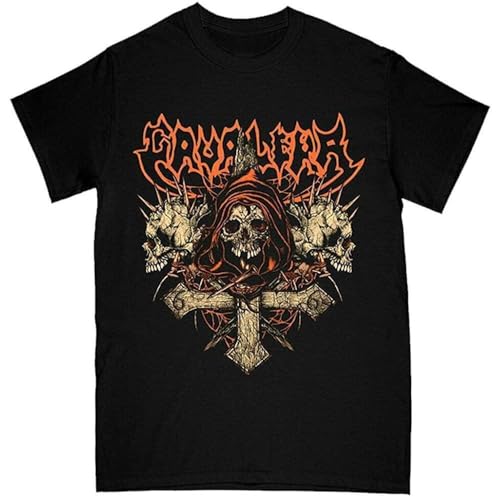 FRDE265wdx Cavalera Conspiracy - 2019 Australian Tour T-Shirt Black 3XL