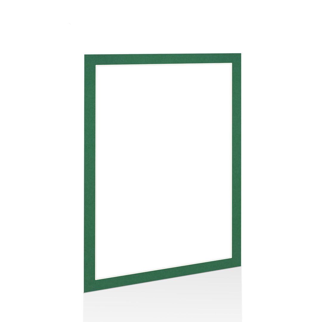 Procut Global 100x70cm Emerald Picture Mounts to Fit 90x60cm Aperture - Precision Cut Cardboard Photo Mount - Ideal for Frames, Prints, Artwork & Certificates - Sizes & Colours Available โ image 1