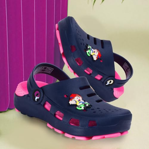 Image of DOCTOR EXTRA SOFT Unisex-Child Kids Classic Ultra Soft Clogs /Sandals with Adjustable Back Strap| Comfortable & LightWeight| Stylish & Anti-Skid| Indoor & Outdoor Casual Sports Mules Boys & Girls D-514