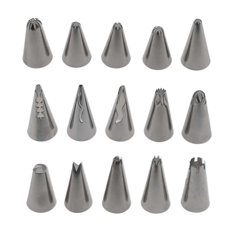 Coffret 52 douilles décors fins inox