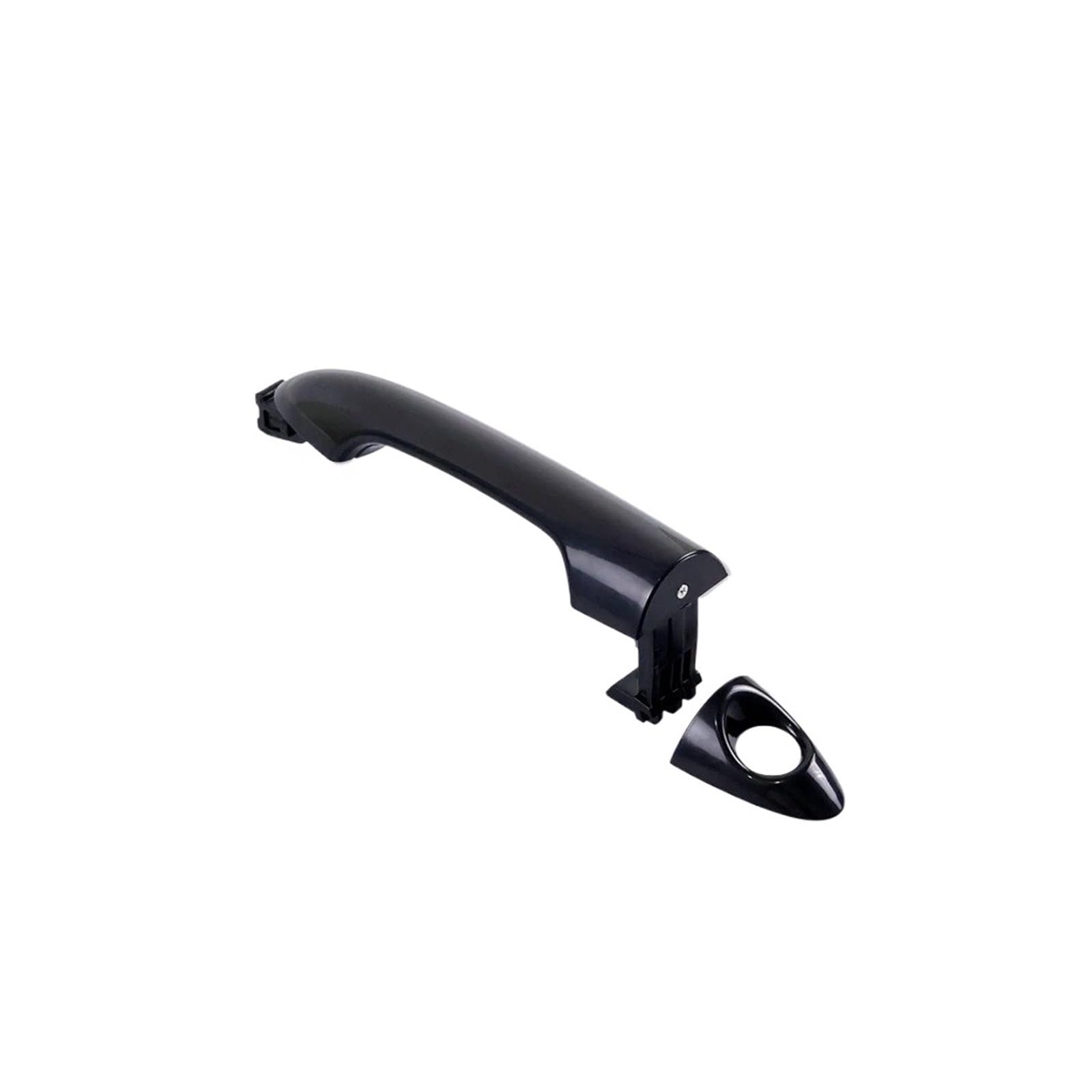 Nokrgqw Left Have Hole Car Outer Door Handle For Kia For Picanto 2018-2022 Black Front Door Rear Door Outer Handle